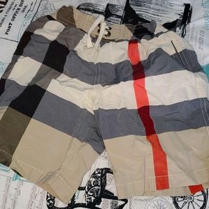 burberry kids swimming trunks